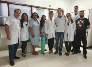 Drs. Paulo R. Margotto e Marta DR de Moura com os Estudantes do UNICEUB (23/10/2019)