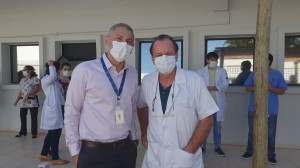 Drs. Neulânio e Paulo R. Margotto (Unidade de Neonatologia do HMIB/SES/DF em 2/9/2020
