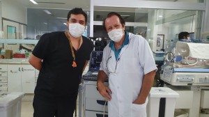 Dr. Antônio Batista de Freitas Neto  (R3 em UTI Pediátrica do  HMIB/SES/DF) e Dr. Paulo R. Margotto (11/11/2020) 