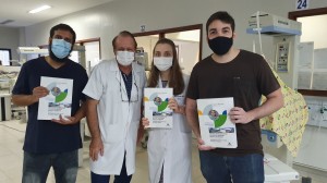 Drs. Antônio, Paulo R. Margotto, Maria Eduarda e Igor Harley 7/4/2021)