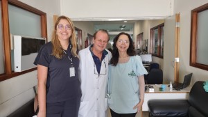 Drs. Priscila Guimarães, Paulo R. Margotto e Joseleide de Castro (20/7/2022)