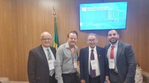 1o Congresso Internacional de Neonatologia do DF (30/11 a 1/12/2022): Dr. Pablo Sánchez, Paulo R. Margotto, Wung e Gabriel Altit