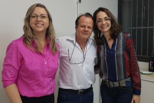 Drs. Aless8andra de Cássia Gonçalves Moreira, Paulo R. Margotto e Miriam Martins (6/8/2018- Defesa da Tese de Mestrado-ESCS)
