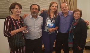 Drs. Marlene Farias,Raulê de Almeida, Telma, Paulo R. Margotto e Nilcéia Peclat (25-10-2018)