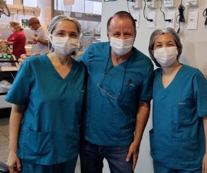 Drs. Joseleide, Paulo R. Margoto e Adriana (15-10-2021)