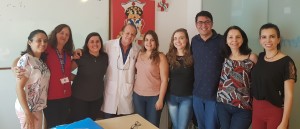 Drs. Evelyn, Ana Lúcia, Deyse, Paulo R. Margotto, Gabriela, Maria Eduarda, Gustavo Borela, Joseleide de Castro e Milena: 17-9-18
