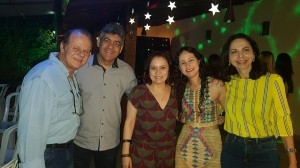 Drs. Paulo R. Margotto, Sérgio Veiga, Geórgia, Letícia (R4) e Joseleide de Castro (7/12/2018)