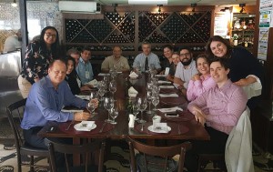 Almoço com os Dr. Wung e Guilherme Sant´Anna (25/10/2018)  