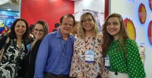 22o Simpósio Internacional de Neonatologia do Santa Joana (SP):Drs. Joseleide de Castro, Lorena, Paulo R. Margotto, Alessandra Moreira e Maria Eduarda (14/9/2019)