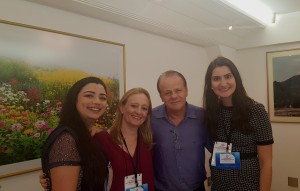 Drs. Liv, Aline, Paulo R. Margotto e Gabriela (25/10/2018)