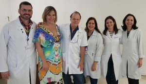 Dr. Marcos Segura, Miza Vidigal, Paulo R. Margotto, Ana Paula, Beatriz e Joseleide Castro (29/8/2018)
