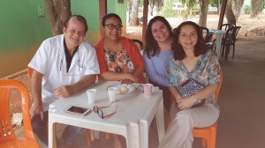 Drs. Paulo R. Margotto, Marta DR de Moura, Sandra Lins e Joseleide de Castro (30/9/2019)