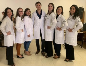 R4 de Neonatologia no HMIB no dia da Apresentação das Monografias: Drs. Letícia, Fernanda, Deyse, Marcos, Patrícia, Lara e Deborah (4/2/2019)