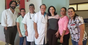 : Drs. Raphael Calmon. Fabiana Pontes, Sérgio Veiga, Paulo R. Margotto, Joseleide de Castro, Evelyn Mirela e Deyse: 28/9/2018 
