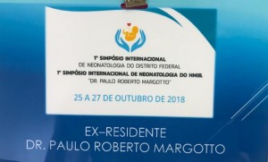 1º Simpósio Internacional de Neonatologia do DF e HMIB: 25-27/10/2018