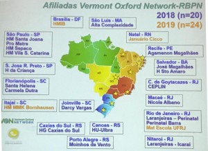 A Unidade de Neonatologia do HMIB/SES/DF é Afiliada da Rede Vermont Oxford Network. Parabéns a todos por essa Conquista! (abril/2019)