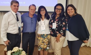 Dr. s Denis Burns, Paulo R. Margotto, Rita Silveira, Marta DR de Moura  e  Sandra Lins (25/10/2018)